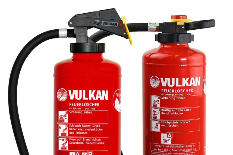Vulkan Feuerlöscher für alle Brandklassen