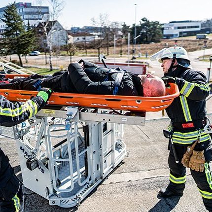 ultraMEDIC Korb-und Rettungstragen im Einsatz