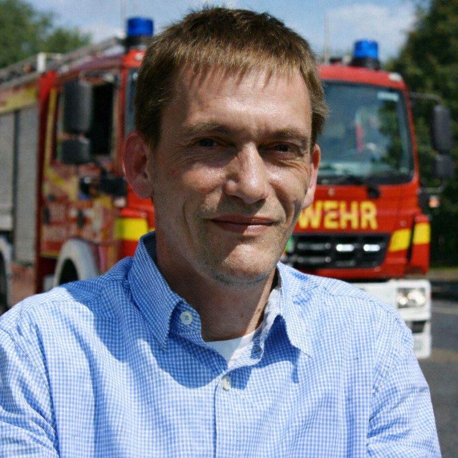 Brandschutz in der Fahrzeughalle bei der Freiwilligen Feuerwehr Neukirchen-Nordfriesland