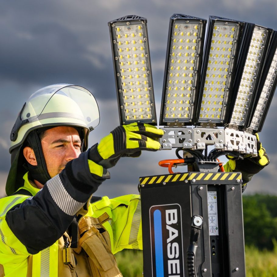 BASELIGHT 320X Battery-autark im Einsatz